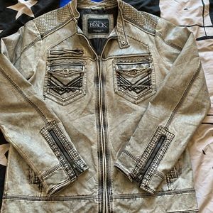 Buckle Black Moto jacket